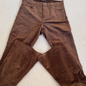 Banana Republic Brown Corduroy Flare Pants
